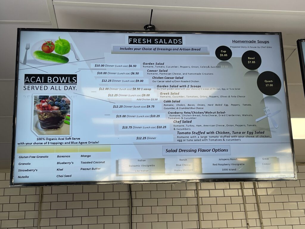 Arizona Bread Company Menu