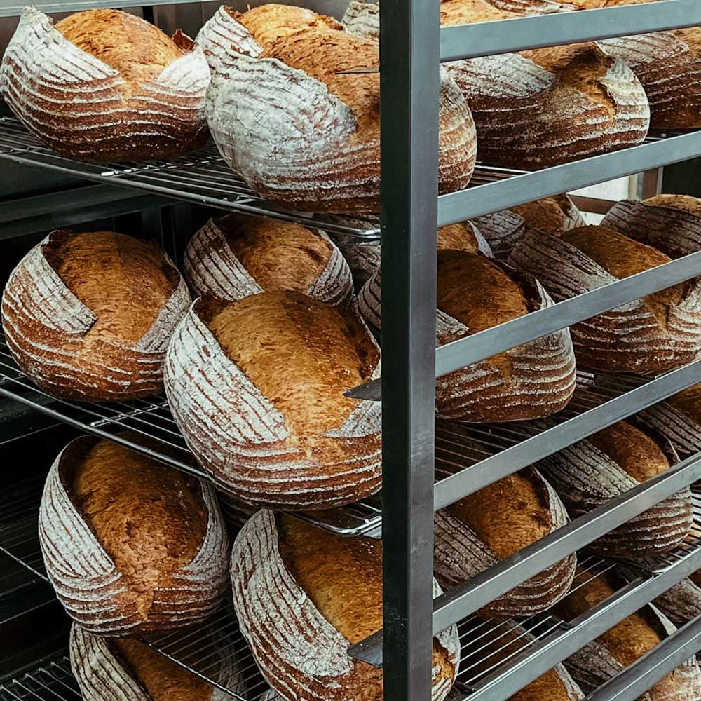 Freshly baked breads prepared for wholesale delivery in Tempe, AZ