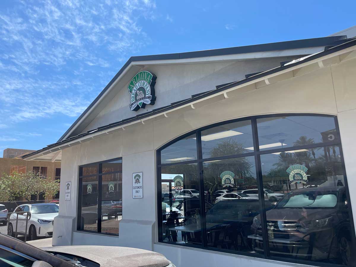 Arizona Bread Company shop offering fresh baked goods in Scottsdale, AZ